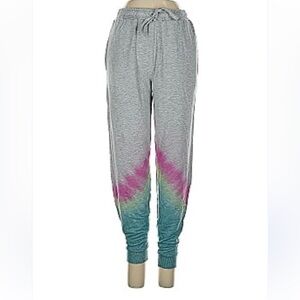 Colsie Comfy Lounge Pants/Joggers with Colorful Tie-Dye Accents Sz XL